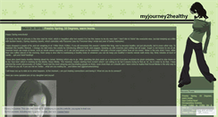 Desktop Screenshot of myjourney2healthy.wordpress.com