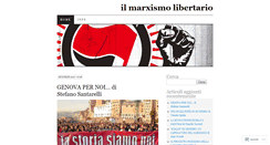 Desktop Screenshot of ilmarxismolibertario.wordpress.com