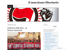 Tablet Screenshot of ilmarxismolibertario.wordpress.com