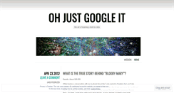 Desktop Screenshot of googletaughtme.wordpress.com