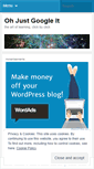 Mobile Screenshot of googletaughtme.wordpress.com