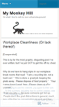 Mobile Screenshot of mymonkeyhill.wordpress.com