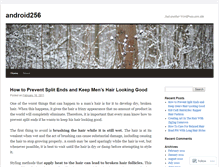 Tablet Screenshot of android256.wordpress.com