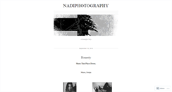 Desktop Screenshot of nadiphotography.wordpress.com