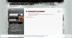 Desktop Screenshot of ilgrillosparlante2011.wordpress.com