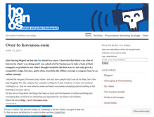 Tablet Screenshot of hovanos.wordpress.com