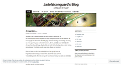 Desktop Screenshot of jadefalconguard.wordpress.com