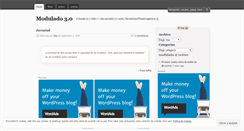 Desktop Screenshot of modulado.wordpress.com