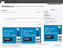 Tablet Screenshot of modulado.wordpress.com
