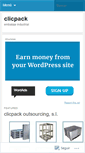 Mobile Screenshot of clicpack.wordpress.com