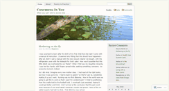 Desktop Screenshot of confidinginyou.wordpress.com