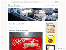Tablet Screenshot of chocophoria.wordpress.com