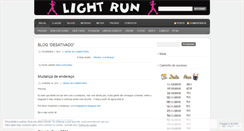 Desktop Screenshot of lightrun.wordpress.com