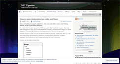 Desktop Screenshot of netvignettes.wordpress.com