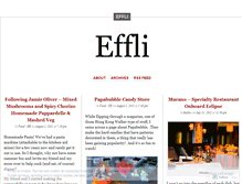 Tablet Screenshot of effli.wordpress.com