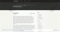 Desktop Screenshot of jurnalamar.wordpress.com