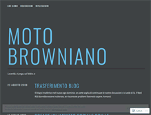 Tablet Screenshot of motobrowniano.wordpress.com