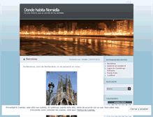 Tablet Screenshot of dondehabitanorniella.wordpress.com