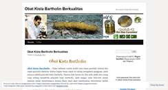 Desktop Screenshot of obatkistabartholinberkualitasblog.wordpress.com