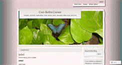 Desktop Screenshot of coribeth.wordpress.com