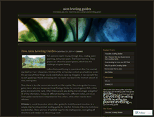 Tablet Screenshot of aionlevelingguide.wordpress.com