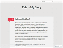 Tablet Screenshot of fatinnrahman.wordpress.com