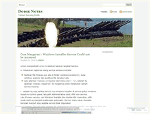 Tablet Screenshot of dodikir.wordpress.com
