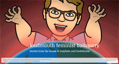 Desktop Screenshot of masculinelady.wordpress.com