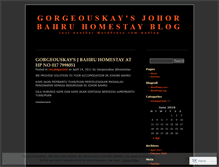 Tablet Screenshot of jbhomestay.wordpress.com