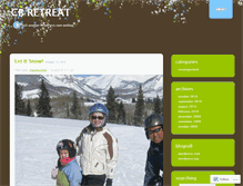 Tablet Screenshot of cbretreat.wordpress.com