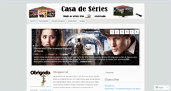 Desktop Screenshot of casadeseries.wordpress.com