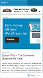 Mobile Screenshot of casadeseries.wordpress.com