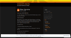 Desktop Screenshot of jc0225.wordpress.com