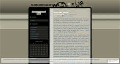 Desktop Screenshot of elrincondeljazz.wordpress.com