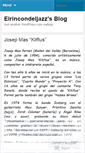 Mobile Screenshot of elrincondeljazz.wordpress.com