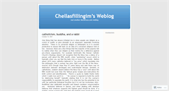 Desktop Screenshot of chellasfillingim.wordpress.com