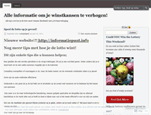 Tablet Screenshot of delottowinnen.wordpress.com