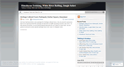 Desktop Screenshot of himalayantraveltreks.wordpress.com