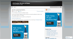 Desktop Screenshot of cbpredatorreviews.wordpress.com