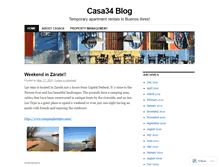 Tablet Screenshot of casa34.wordpress.com