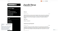 Desktop Screenshot of jacobdexe.wordpress.com