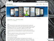 Tablet Screenshot of htcroms.wordpress.com