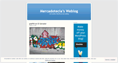 Desktop Screenshot of mercadotecla.wordpress.com