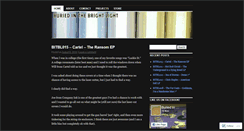 Desktop Screenshot of buriedinthebrightlight.wordpress.com