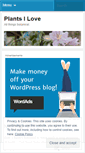 Mobile Screenshot of plantsilove.wordpress.com