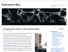 Tablet Screenshot of davidvaleri.wordpress.com