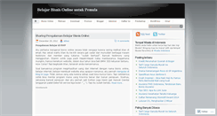 Desktop Screenshot of akublogdanfulus.wordpress.com