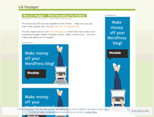 Tablet Screenshot of lgvoyager.wordpress.com