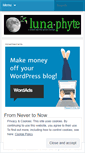 Mobile Screenshot of lunaphyte.wordpress.com
