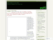 Tablet Screenshot of bikefridaywalter.wordpress.com